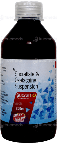 Sucraft O Sugar Free Suspension 200Ml