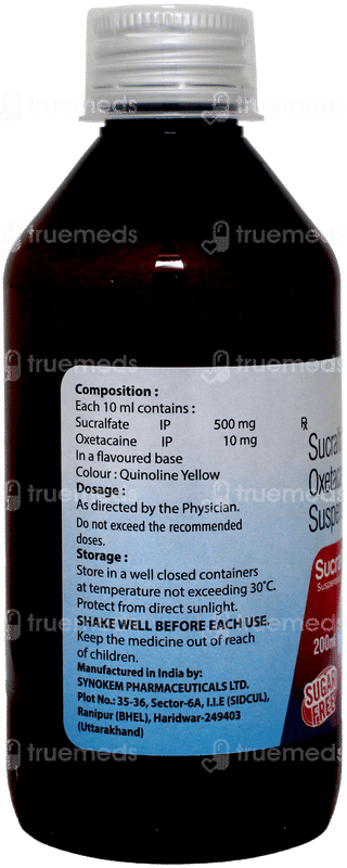 Sucraft O Sugar Free Suspension 200Ml