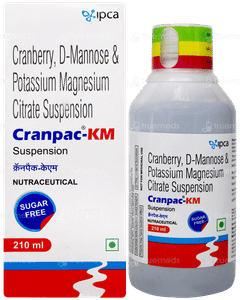 Cranpac Km Sugar Free Suspension 210ml
