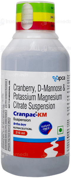 Cranpac Km Sugar Free Suspension 210ml