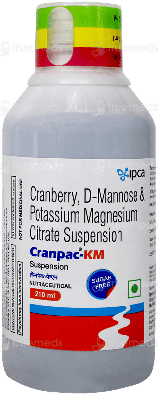 Cranpac Km Sugar Free Suspension 210ml