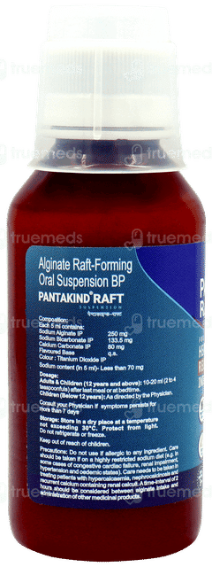 Pantakind Raft Peppermint Flavour Sugar Free Suspension 100ml