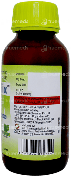 Pepfix Mint Flavour Sugar Free Suspension 200ml