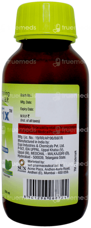 Pepfix Mint Flavour Sugar Free Suspension 200ml