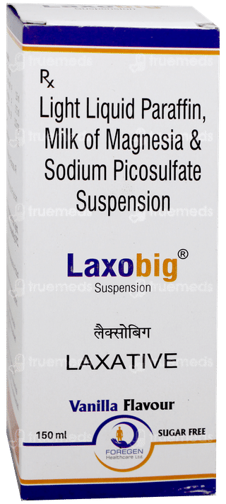 Laxobig Vanilla Flavour Sugar Free Suspension 150Ml
