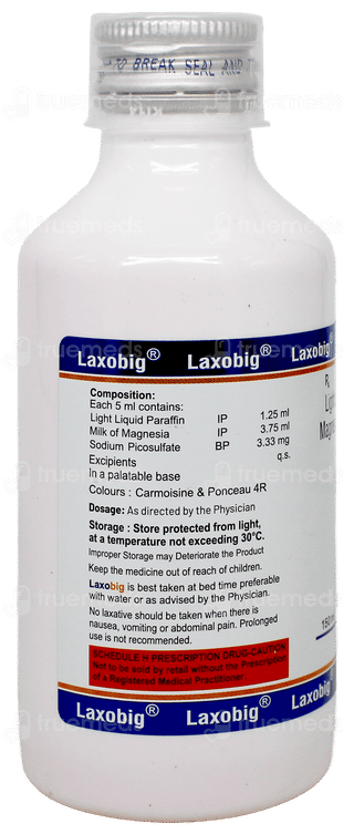 Laxobig Vanilla Flavour Sugar Free Suspension 150Ml