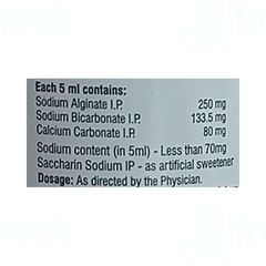 Gastrium Peppermint Flavour Sugar Free Suspension 200Ml