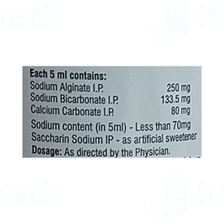 Gastrium Peppermint Flavour Sugar Free Suspension 200Ml