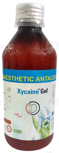 Xycaine Mint Flvaour Sugar Free Gel 200Ml