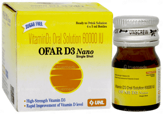 Ofar D3 Nano Sugar Free Solution 5ml