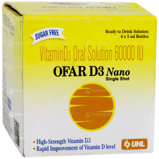 Ofar D3 Nano Sugar Free Solution 5ml