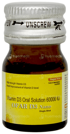 Ofar D3 Nano Sugar Free Solution 5ml