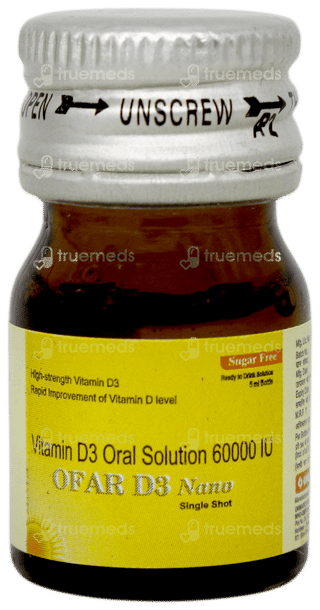 Ofar D3 Nano Sugar Free Solution 5ml