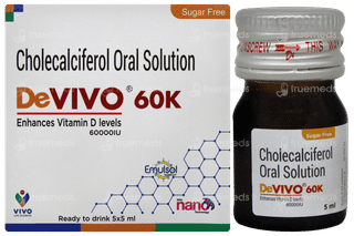 Devivo 60000iu Sugar Free Solution 5ml