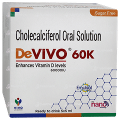 Devivo 60000iu Sugar Free Solution 5ml