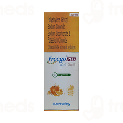 FREEGO PEG ORANGE FLAVOUR SUGAR FREE SOLUTION 200ML