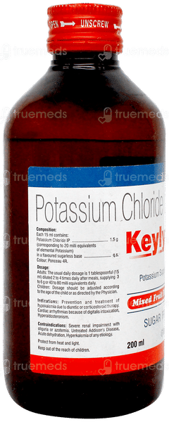 Keylyte Mixed Fruit Flavour Sugar Free Solution 200ml Keylyte Mixed Fruit Flavour Sugar Free Solution 200ml