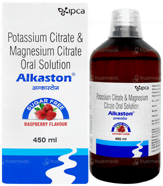 Alkaston Raspberry Flavour Sugar Free Solution 450ml