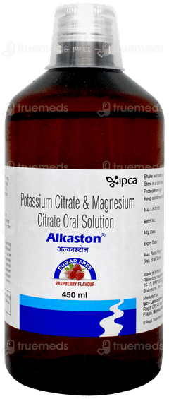 Alkaston Raspberry Flavour Sugar Free Solution 450ml