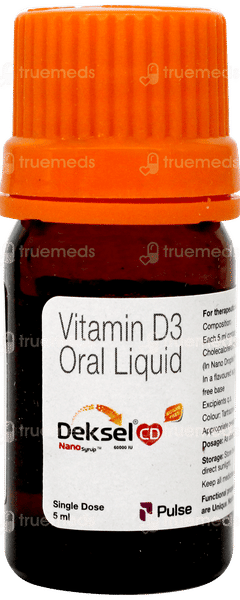 Deksel Cd Nano 60000iu Sugar Free Syrup 5ml Deksel Cd Nano 60000iu Sugar Free Syrup 5ml