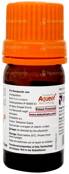 Deksel Cd Nano 60000iu Sugar Free Syrup 5ml Deksel Cd Nano 60000iu Sugar Free Syrup 5ml