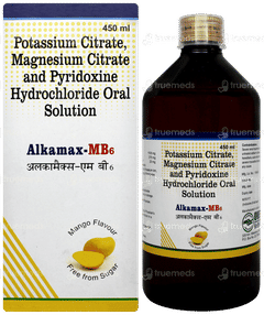 Alkamax Mb6 Mango Flavour Free From Sugar Solution 450ml