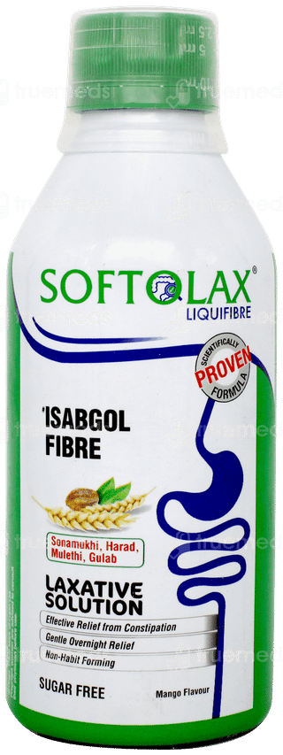 Softolax Liquifibre Mango Flavour Sugar Free Solution 225ml