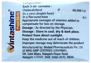 Vintashine Nano Shots Mango Flavour Sugar Free Solution 5Ml
