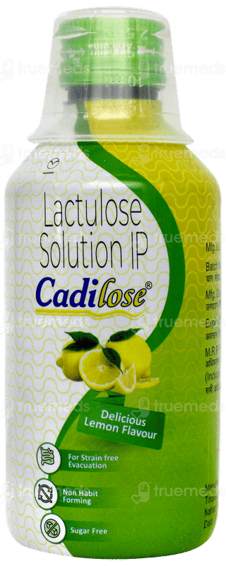 Cadilose Lemon Flavour Sugar Free Solution 150ml