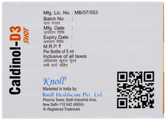 Caldinol D3 Shot Litchi Flavour Sugar Free Solution 5ml