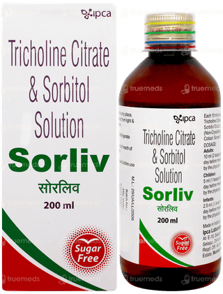 Sorliv Sugar Free Solution 200ml