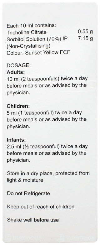 Sorliv Sugar Free Solution 200ml