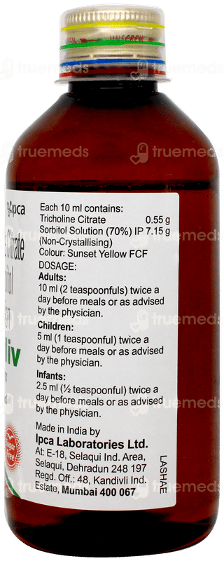 Sorliv Sugar Free Solution 200ml