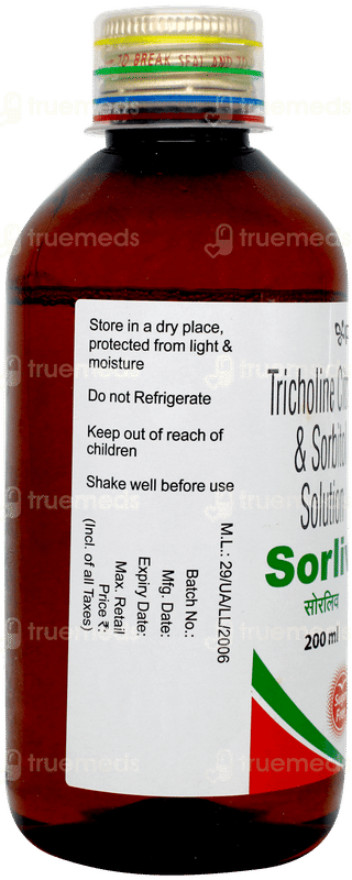 Sorliv Sugar Free Solution 200ml