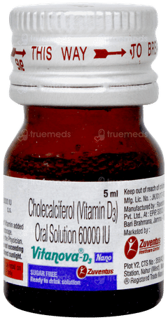 Vitanova D3 Nano Sugar Free Solution 5ml