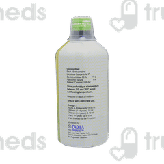 Cadilose Lemon Flavour Sugar Free Solution 250Ml