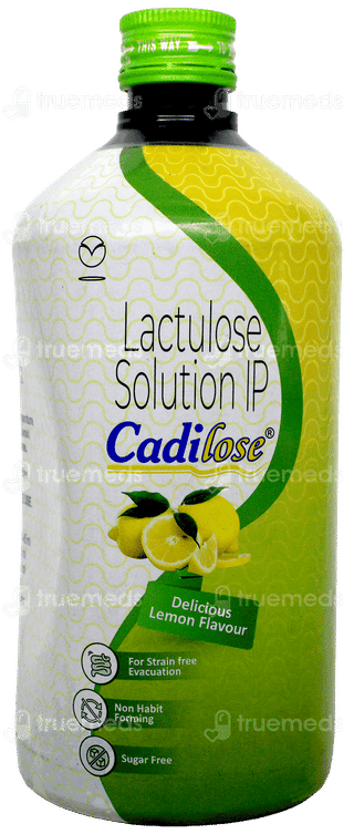 Cadilose Lemon Flavour Sugar Free Solution 450Ml