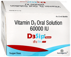 D3sip Nano Sugar Free Solution 5ml