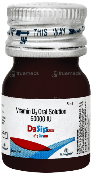 D3sip Nano Sugar Free Solution 5ml
