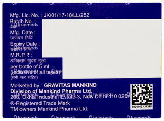 D3 Must Nano Pineapple Flavour Sugar Free Solution 5ml