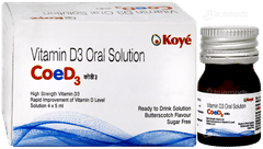 COED3 BUTTERSCOTCH FLAVOUR SUGAR FREE SOLUTION 5ML