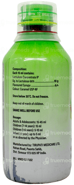 Omez Lax L Lemon Flavour Sugar Free Solution 200Ml