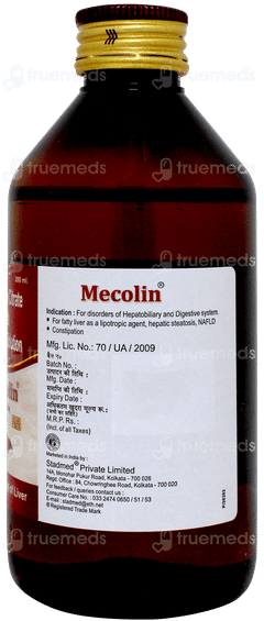 Mecolin Sugar Free Solution 200ml
