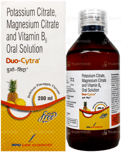 Duo Cytra Pineapple Flavour Sugar Free Solution 200Ml Duo Cytra Pineapple Flavour Sugar Free Solution 200Ml