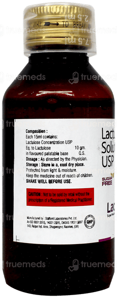 Lactulooz Sugar Free Solution 100Ml