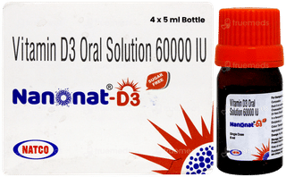 Nanonat D3 Sugar Free Solution 5Ml