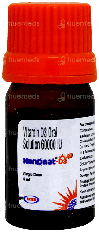 Nanonat D3 Sugar Free Solution 5Ml