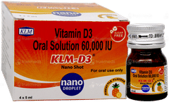 Klm D3 Nano Shot Pineneapple Flavour Sugar Free Solution 5Ml Klm D3 Nano Shot Pineneapple Flavour Sugar Free Solution 5Ml