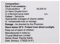 Klm D3 Nano Shot Pineneapple Flavour Sugar Free Solution 5Ml