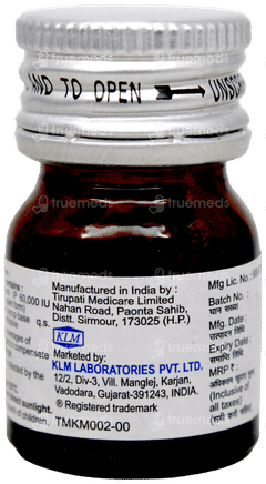 Klm D3 Nano Shot Pineneapple Flavour Sugar Free Solution 5Ml